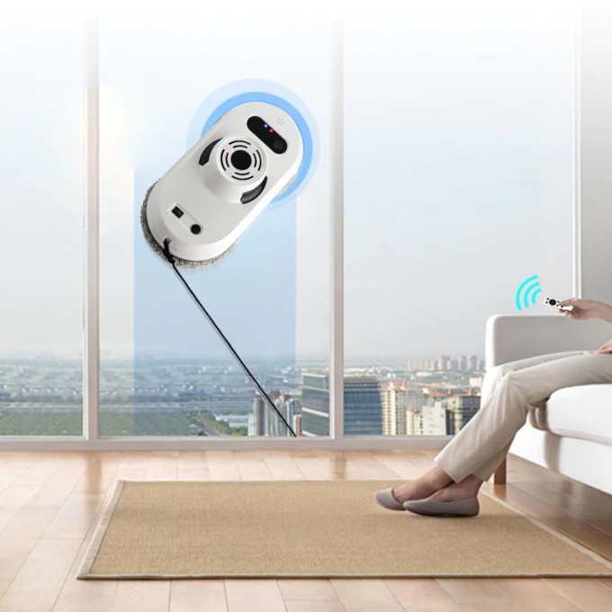Robotický čistič oken AERIUM VAC100 SMART černý