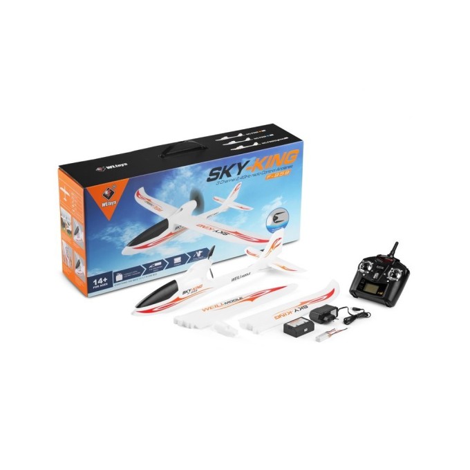 Aeronava RC S-IDEE SKY-KING roșu Aeronava RC S-IDEE SKY-KING roșu