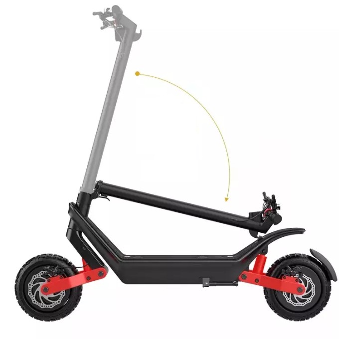 Trotinetă electrică de teren AERIUM HX 2400 W Dual neagră