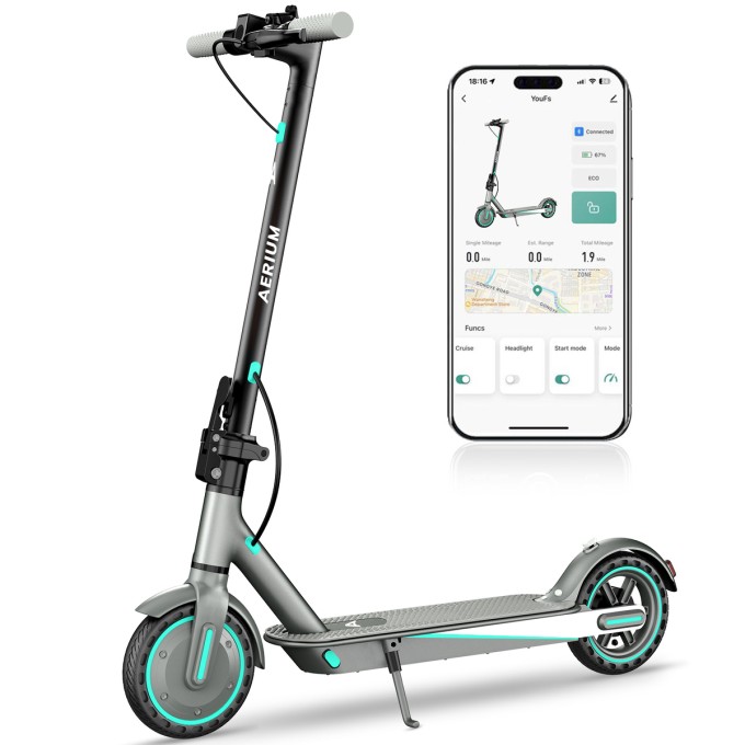 Trotineta electrica AERIUM T350 PRO albastră