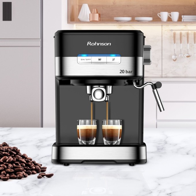 Aparat de cafea cu pârghie Rohnson R-989
