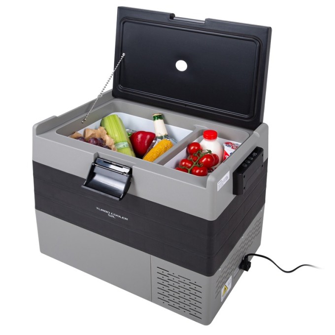 Frigider și congelator cu compresor Rohnson R-4052 Turbo Cooler