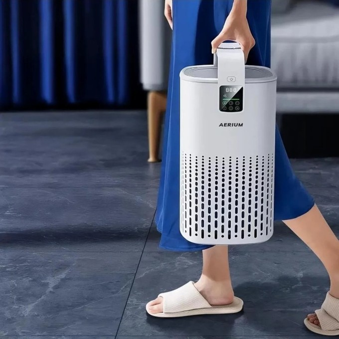 Purificator de aer AERIUM PureSteel Q3 HEPA Wi-Fi