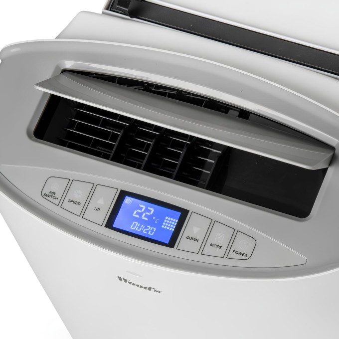 Aparat de aer mobil cu purificator de aer Woods CORTINA 12K AirSwitch