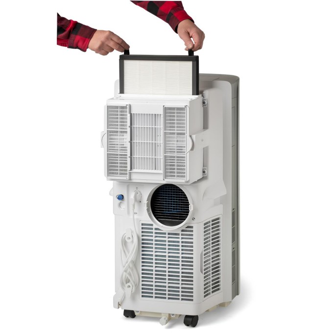 Aparat de aer mobil cu purificator de aer Woods CORTINA 12K AirSwitch