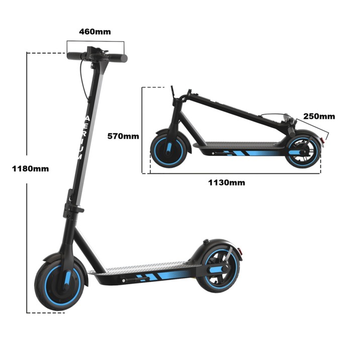 Trotineta electrica AERIUM MaxRide T500 albastră