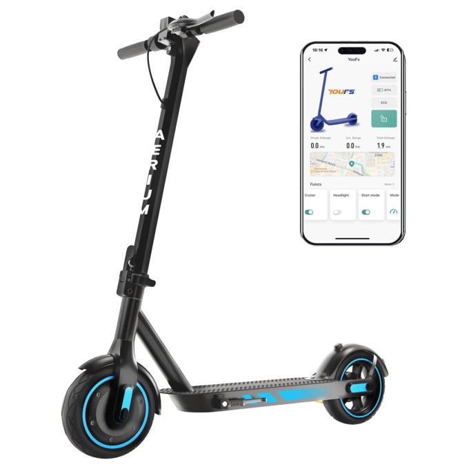 Trotineta electrica AERIUM MaxRide T500 albastră