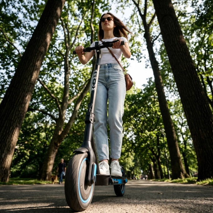 Trotineta electrica AERIUM MaxRide T500 albastră