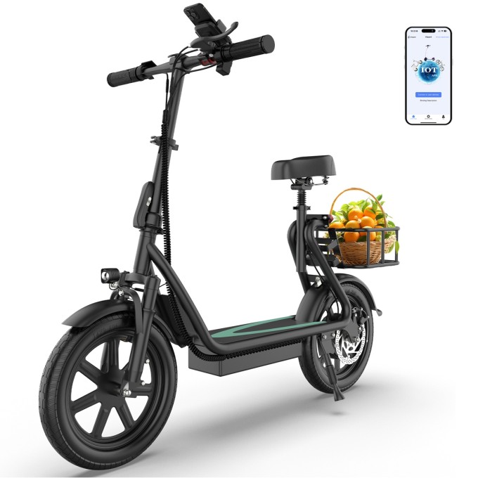 Trotineta electrica AERIUM AOVO PRO COMFORT V2 neagră