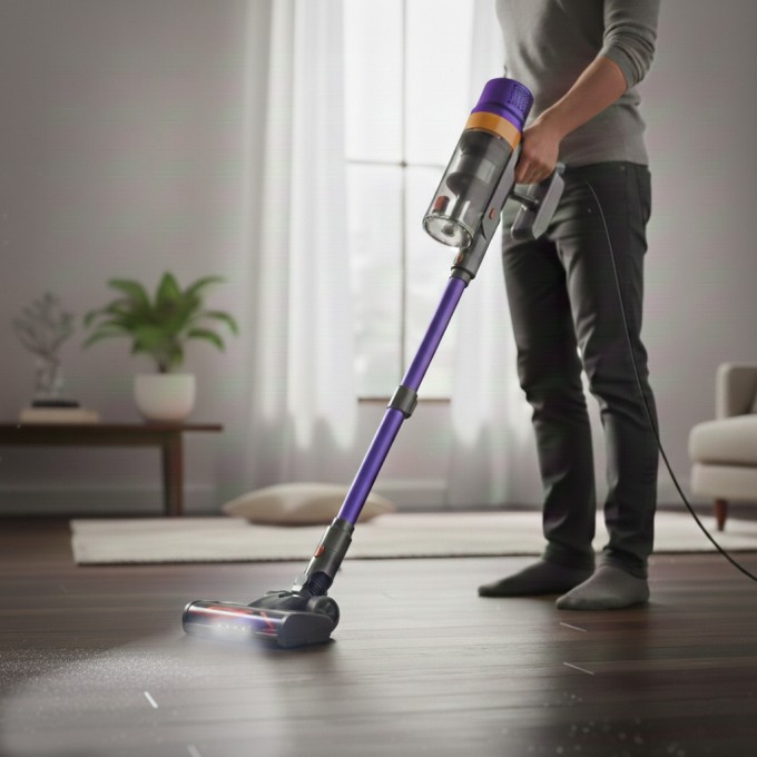 Aspirator vertical fără sac cu fir AERIUM TurboClean AC500